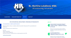 Desktop Screenshot of lukasova.cz